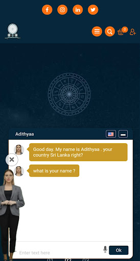 Android application AstroAI screenshort
