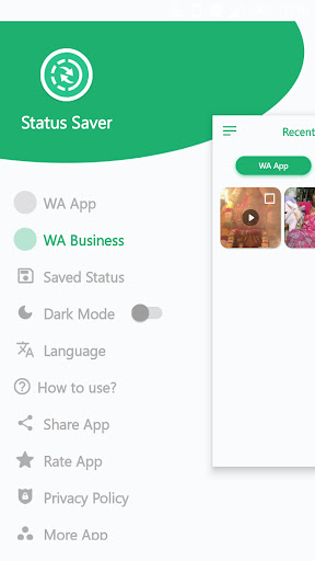 Android application Status Saver screenshort