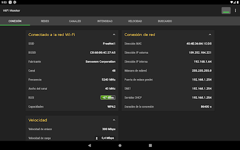 Captura 7 WiFi Monitor: analizador neto android