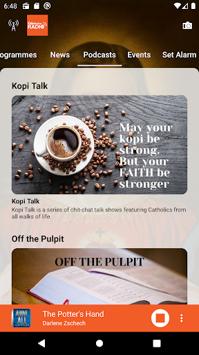 CatholicSG Radio Screen 3