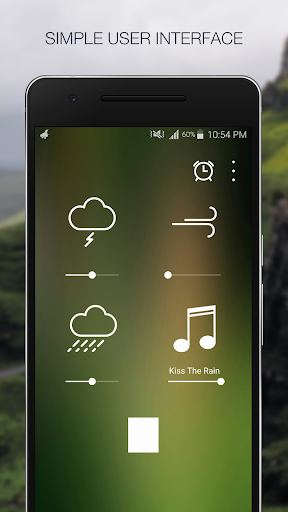 Android application Just Sleep Rain Pro screenshort