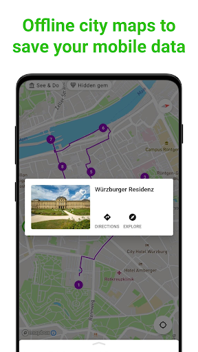 Würzburg Tour Guide:SmartGuide Screen 3