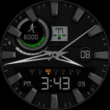 W-Design WOS042 - Watch Face Screen 3