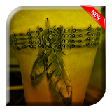Feather Design Tattoo 3D icon