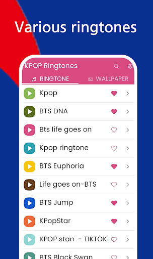 KPOP Music Ringtone Screen 2