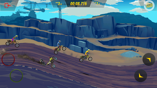 บ้าทักษะ Motocross 3