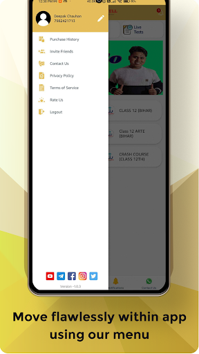 Just Well Classes Screen 3