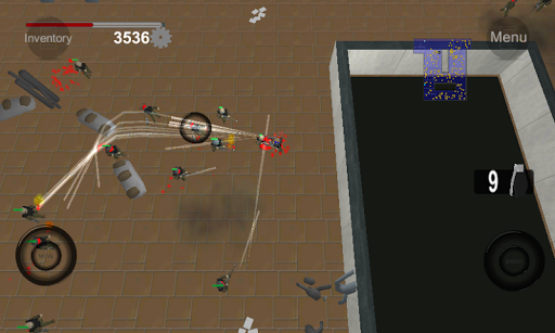 Android application BlackBio: Top-Down Shooter screenshort