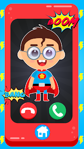 Super Heroi Bebe Telefone