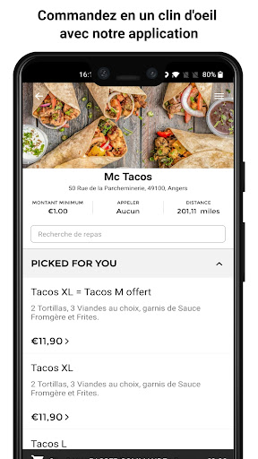 Mc Tacos Screen 2
