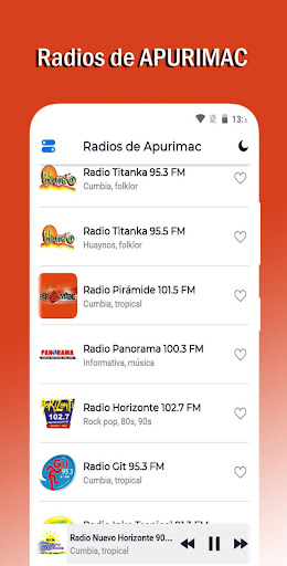 Radios de Apurimac Perú Screen 3