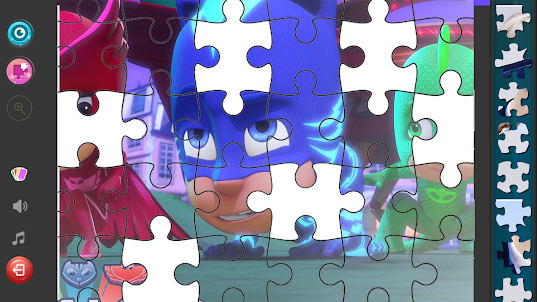 Pj jigsaw puzzle mask