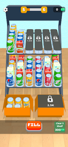Snack Sort Screen 2