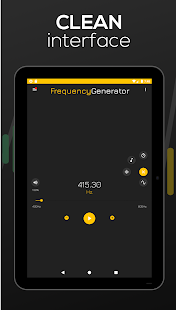 Frequency Sound Generator Bildschirmfoto
