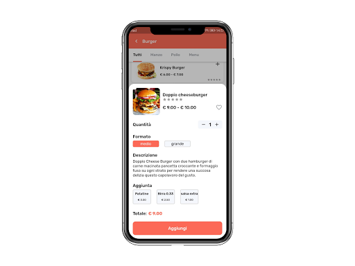 RistoApp Screen 3