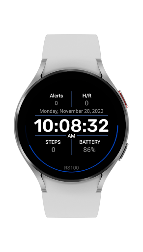 RS100 - Watch Face Screen 3