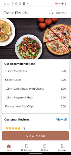Cactus Pizzeria Screen 2