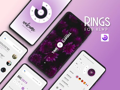 Rings for KLWP Captura de pantalla