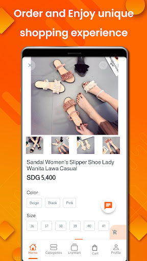 Lenzo - Sudan Online Shopping Screen 2