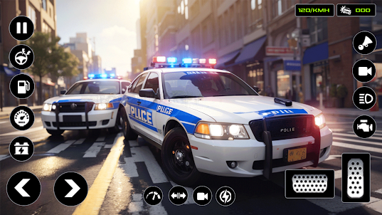 American Police Car Chase Game