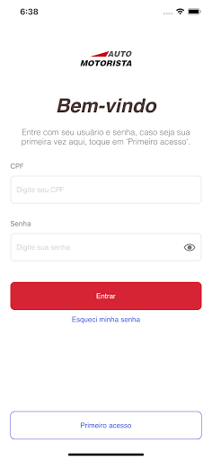 Android application Auto Motorista screenshort