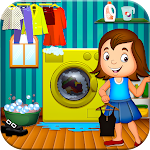 Cover Image of Télécharger Mommy Laundry Shop Games  APK