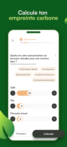 Android application YAMI : Agir pour le climat screenshort