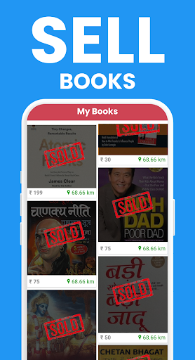 Android application NearBook - Buy/Sell Used Books screenshort