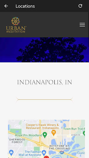 Android application Urban Meditation screenshort