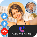 Cover Image of Télécharger Fake Video Call & Chat- Girlfriend Live Prank 9.0.0 APK