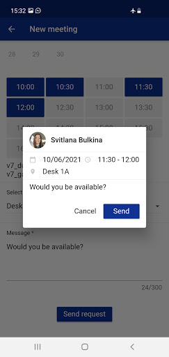 Android application EP Events screenshort