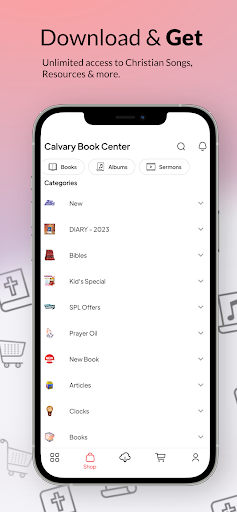 Calvary Book Centre Screen 3