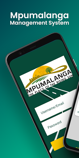 Android application Mpumalanga Management System ( screenshort