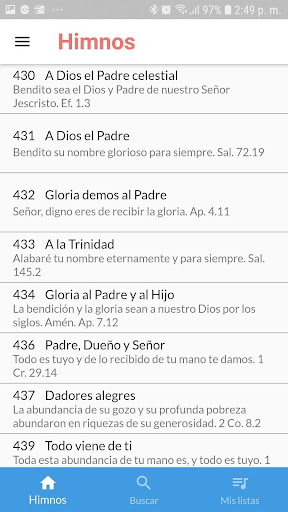 Himnario INPM Partitura Screen 3