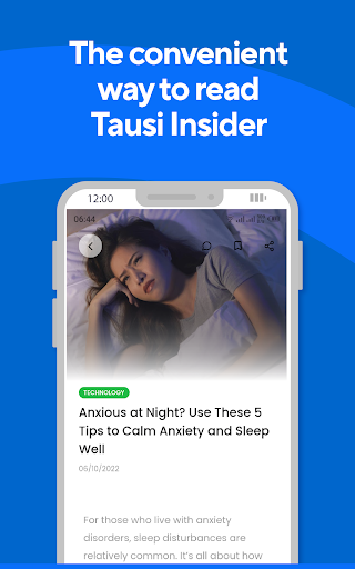 Tausi Insider: News & Articles Screen 3