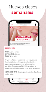 Facetoned App Ejercicio Cara