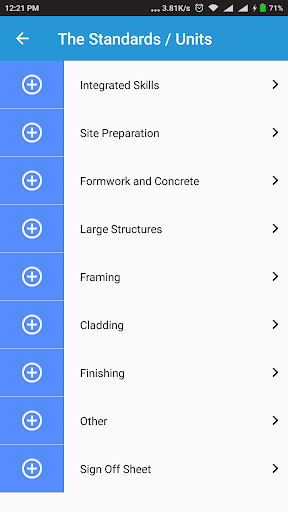 Otago Tepukenga Carpentry App Screen 2
