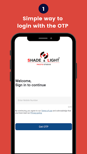 Android application Shade & Light Photo Studio screenshort