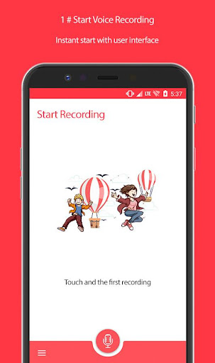Android application GM Voice Recorder screenshort