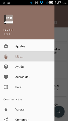 Vista previa de la aplicación