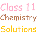Class 11 Chemistry Solutions icon