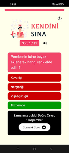 Kendini Sına-Soru Cevap Testi