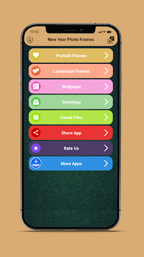 New Year Photo Frames