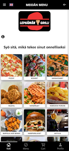 Android application Lepsaman Grilli screenshort