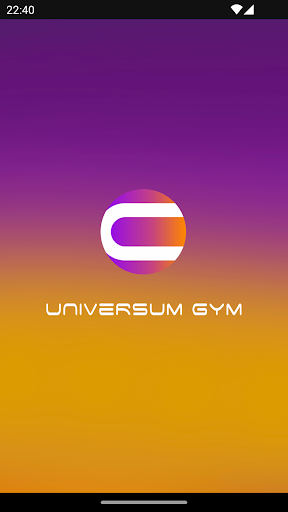 Android application Universum Gym screenshort