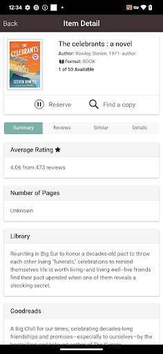 UA Library Screen 3