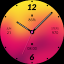 Flame Analog Watch Face
