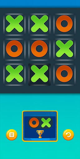 Android application Tic Tac Toe screenshort
