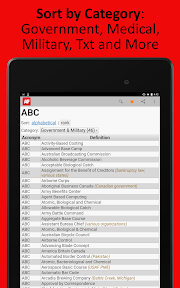 Acronym Finder screenshot