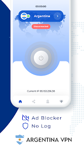 Captura de Pantalla 2 VPN Argentina - Get AR IP android